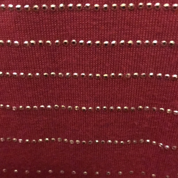 💥💥FINAL SALE💥💥Cold Shoulder Stud Short Sleeve - Picture 2 of 4